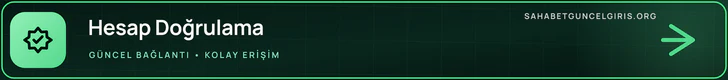 Hesap Doğrulama – sahabetguncelgiris.org
